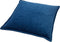 Dutch Decor CAITH - Kussenhoes 50x50 cm - 100% katoen velvet - Insignia Blue - donkerblauw - met rits - zonder binnenkussen