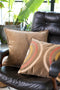 Dutch Decor CAITH - Kussenhoes 50x50 cm - 100% katoen velvet - Tobacco Brown - bruin - met rits - zonder binnenkussen