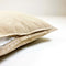 Dutch Decor CAITH - Kussenhoes 50x50cm - 100% katoen velvet - lekker zacht - Pumice Stone - beige - met rits