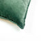 Dutch Decor CAITH - Sierkussen 50x50 cm - 100% katoen velvet - lekker zacht - Mountain View - donkergroen - Inclusief binnenkussen