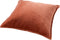Dutch Decor CAITH - Sierkussen 50x50 cm - 100% katoen velvet - lekker zacht - Potters Clay - oranje / terracotta - Inclusief binnenkussen