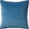 Dutch Decor CAITH - Sierkussen velvet 100% katoen 50x50 cm - Provincial Blue - lichtblauw - Inclusief binnenkussen