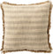 Dutch Decor CARLOS - Sierkussen 45x45 cm met kussenhoes van 50% recycled katoen - Natural - beige - Inclusief binnenkussen