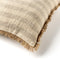 Dutch Decor CARLOS - Sierkussen 45x45 cm met kussenhoes van 50% recycled katoen - Natural - beige - Inclusief binnenkussen
