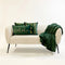 Dutch Decor - CHARLIE - Plaid 200x220 cm - extra grote fleece deken - effen kleur - Mountain View - donkergroen
