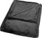 Dutch Decor - CHARLIE - Plaid 200x220 cm - extra grote fleece deken - effen kleur - Raven - zwart