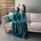 Dutch Decor - CHARLIE - Plaid 200x220 cm - extra grote fleece deken - effen kleur - Sagebrush Green - groen