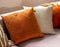 Dutch Decor CHESSY - Kussenhoes met dierenprint 45x45 cm Potters Clay - oranje - met rits - zonder binnenkussen