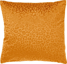 Dutch Decor CHESSY - Sierkussen met dierenprint 45x45 cm Golden Glow - geel - Inclusief binnenkussen