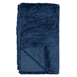Dutch Decor - CHESTER - Plaid van fleece 150x200 cm Insignia Blue - blauw