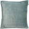Dutch Decor CILLY - Kussenhoes fleece 45x45 cm - Jadeite - lichtgroen - met rits - zonder binnenkussen