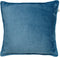 Dutch Decor CILLY - Kussenhoes fleece 45x45 cm - Provincial Blue - lichtblauw - met rits - zonder binnenkussen