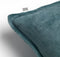 Dutch Decor CILLY - Kussenhoes fleece 45x45 cm - Sagebrush Green groen - met rits - zonder binnenkussen