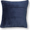 Dutch Decor CILLY - Sierkussen fleece 45x45 cm - Insignia Blue - donkerblauw - Inclusief binnenkussen