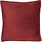 Dutch Decor CILLY - Sierkussen fleece 45x45 cm - Merlot - rood - Inclusief binnenkussen