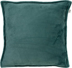 Dutch Decor CILLY - Sierkussen fleece 45x45 cm - Sagebrush Green - groen - Inclusief binnenkussen