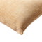 Dutch Decor CLAUDETTE - Sierkussen 45x45 cm - effen kleur – riblook - structuur - Almond Buff - bruin - goudkleurig - Inclusief binnenkussen