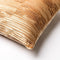 Dutch Decor CLEMENCE - Kussenhoes 45x45 cm - zachte, luxe uitstraling met glans en structuur - Almond Buff - bruin - goudkleurig - met rits - zonder binnenkussen