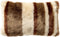 Dutch Decor CLEO - Kussenhoes 30x50 cm - fluffy kussenhoes met strepen - Military Olive - groen - met rits - zonder binnenkussen
