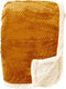 Dutch Decor - CODY - Plaid 150x200 cm - fleece deken met sherpa voering - Golden Glow - geel