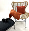 Dutch Decor - CODY - Plaid 150x200 cm - fleece deken met sherpa voering - Potters Clay - oranje terra