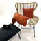 Dutch Decor - CODY - Plaid 150x200 cm - fleece deken met sherpa voering - Potters Clay - oranje terra