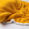 Dutch Decor - CODY - Plaid 150x200 cm - fleece deken met sherpa voering - Golden Glow - geel