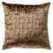 Dutch Decor - COLETTE - Sierkussen 45x45 cm - velours - luxe kroko print - Sepia - bruin