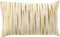 Dutch Decor CONNOR - Kussenhoes 30x50 cm - met subtiel goud accent - Snow White - wit en goud - met rits - zonder binnenkussen