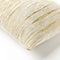 Dutch Decor CONNOR - Kussenhoes 30x50 cm - met subtiel goud accent - Snow White - wit en goud - met rits - zonder binnenkussen
