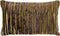 Dutch Decor CONNOR - Sierkussen 30x50 cm - met subtiel goud accent - Shitake - bruin en goud - Inclusief binnenkussen
