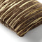 Dutch Decor CONNOR - Sierkussen 30x50 cm - met subtiel goud accent - Shitake - bruin en goud - Inclusief binnenkussen