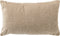 Dutch Decor CONNOR - Sierkussen 30x50 cm - met subtiel goud accent - Summer Sand - beige en goud - Inclusief binnenkussen