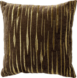 Dutch Decor CONNOR - Sierkussen 45x45 cm - Shitake - bruin - Inclusief binnenkussen