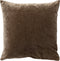 Dutch Decor CONNOR - Sierkussen 45x45 cm - Shitake - bruin - Inclusief binnenkussen