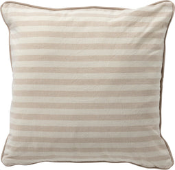 Dutch Decor COOPER - Kussenhoes 40x40 cm Pumice Stone - beige - met rits - zonder binnenkussen