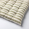 Dutch Decor - COOPER- Matraskussen met gestreept motief- Olive Branch - vierkant - 40x40 cm - Zitkussen