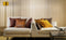 Dutch Decor CROCO - Sierkussen 40x40 cm - subtiele kroko print - Tobacco Brown - bruin - Inclusief binnenkussen