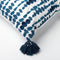 Dutch Decor CUBA - Sierkussen van katoen 40x60 cm Provincial Blue - blauw - Inclusief binnenkussen