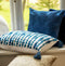Dutch Decor CUBA - Sierkussen van katoen 40x60 cm Provincial Blue - blauw - Inclusief binnenkussen