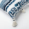 Dutch Decor CUBAAN - Sierkussen van katoen 40x60 cm Provincial Blue - blauw - Inclusief binnenkussen