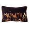 Dutch Decor - DALI - Kussenhoes met bloemenpatroon 30x50 cm Raven - zwart