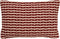 Dutch Decor DANA - Sierkussen van katoen Merlot 40x60 cm - rood - Inclusief binnenkussen