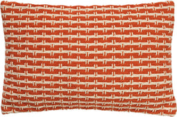 Dutch Decor DANA - Sierkussen van katoen Potters Clay 40x60 cm - oranje - Inclusief binnenkussen