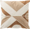 Dutch Decor DANNY - Sierkussen Semolina 45x45 cm - beige - Inclusief binnenkussen