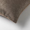 Dutch Decor DANTE - Kussenhoes 45x45 cm - Driftwood - taupe - met rits - zonder binnenkussen