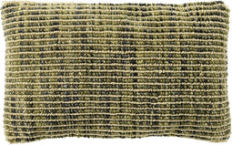 Dutch Decor DARIO - Sierkussen 30x50 cm met kussenhoes van 80% recycled polyester - Cardamom Seed - groen - Inclusief binnenkussen