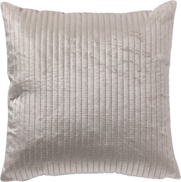 Dutch Decor DAVID - Sierkussen 40x40 cm - voorzien van subtiel gestikt - Pumice Stone - beige - Inclusief binnenkussen