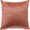 Dutch Decor DAVID - Sierkussen 40x40 cm - voorzien van subtiel gestikt streepje - Muted Clay - roze - Inclusief binnenkussen