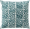Dutch Decor - DEAN - Buitenkussen 45x45 cm - waterafstotend en uv-bestendig - gestreept - Sagebrush Green - groen en wit